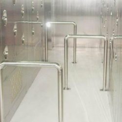 Stainless Steel Barrier for Air Tunnel Air Shower