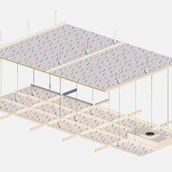 HEAVY DUTY PLENUM GRID CEILING SYSTEM MTPG 3